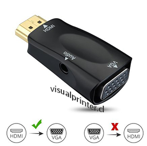 Adaptador HDMI A VGA