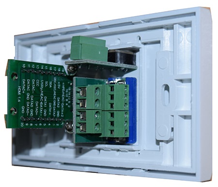 Placa Conexión Atornillable