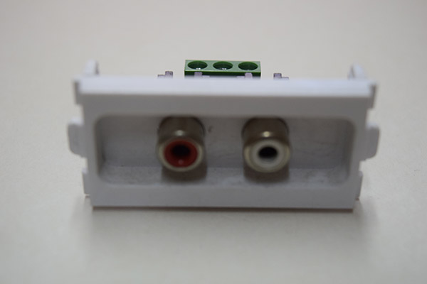 Modulo Audio RCA Atornillable