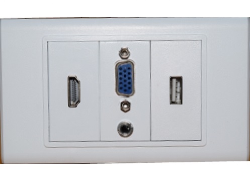 Placa Conexión Vga Hdmi Usb Audio