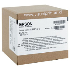 Lampara Epson S11 S12 W11+ X14+ ELPLP67