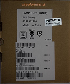Lampara Hitachi CP-WX3011 CP-X2010 X2510 DT01021
