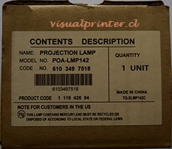 Lampara proyector Sanyo PLC-XD2200 PPLC-XD2600 POA-LAMP42
