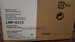 Lampara proyector Sony VPL-EX225 VPL-EX226 EX242 LMP-E212