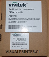 Lampara proyector Vivitek DX881ST DW882ST DX883ST 5811119560-SVV